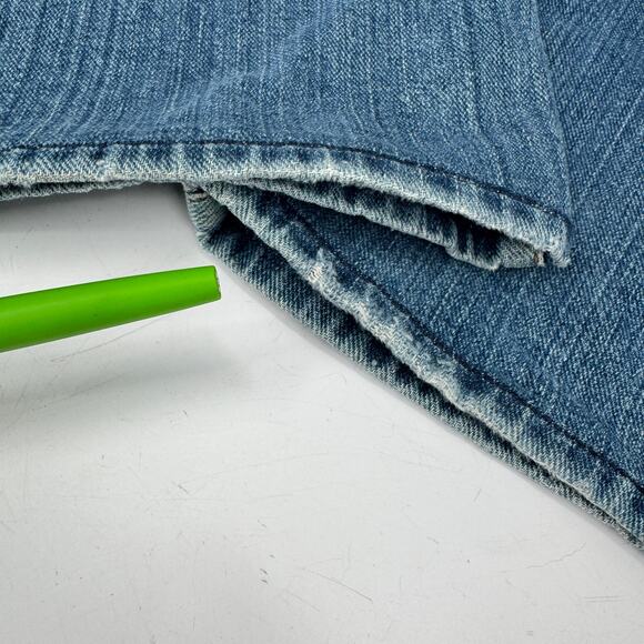 7 For All Mankind Light Blue Jeans - Picture 7 of 11